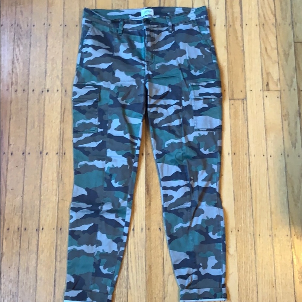 J Crew cargo pants - slim and stretchy